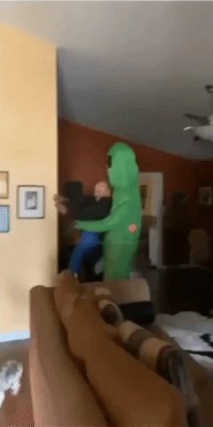 GifVif giphyupload alien abduction GIF