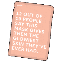 Mask Sheetmask Sticker by Go-To Skin Care