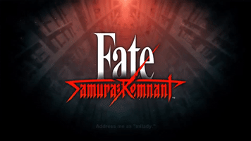 Fate Samurai Remnant 