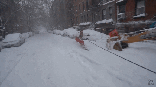 Nyc Snowboarding GIF by Mic