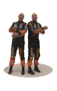 Driving Tom Coronel Sticker