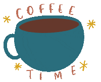 Coffee Time Sticker