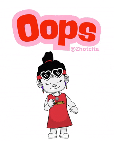 Uh Oh Oops GIF by Zhotcita
