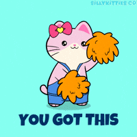 Lets Go Good Luck GIF by Silly Kitties