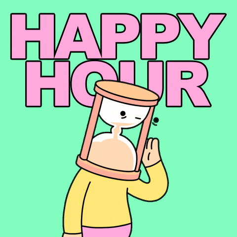 Happy Hour Cheers GIF by doodles