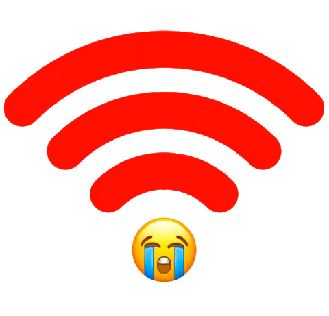 Wi Fi Error Sticker by Clarín