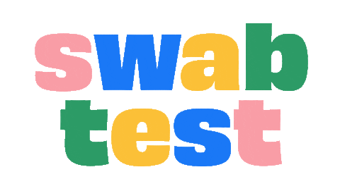 Test Swab Sticker