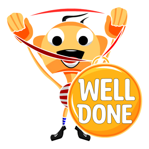 Well Done Wow Sticker