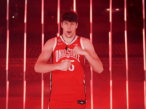 Ohio State Basketball GIF by Ohio State Athletics