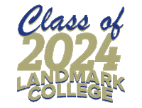 Landmark_College graduation graduate lc landmark Sticker