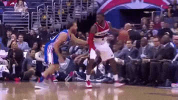 washington wizards basketball GIF by NBA