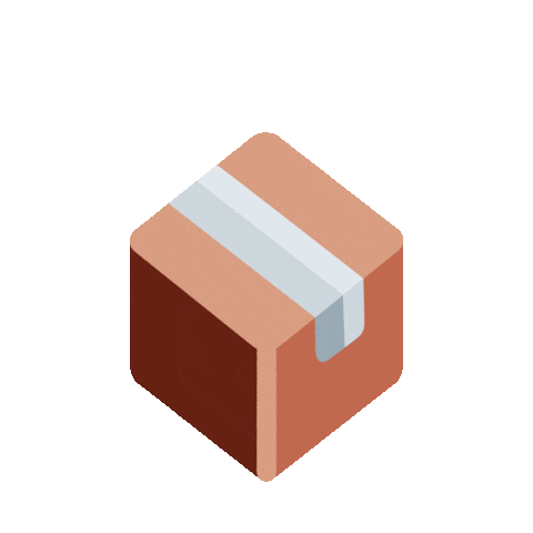 emojivid giphyupload emoji delivery box Sticker