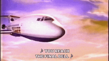 credits plane GIF by South Park 