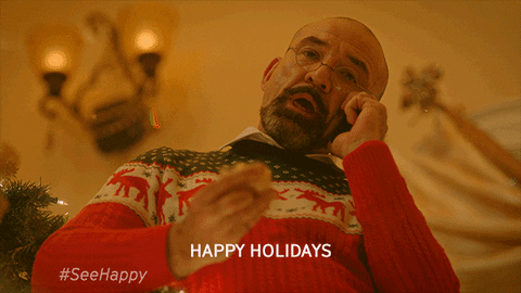 Happy Merry Christmas GIF by SYFY