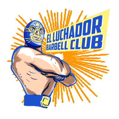 johnram giphyupload el luchador orange Sticker