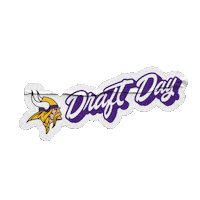 Nfl Draft Sticker by Minnesota Vikings