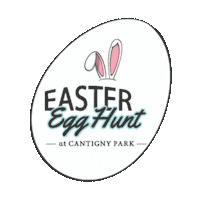 Easter Bunny Sticker by Cantigny Park