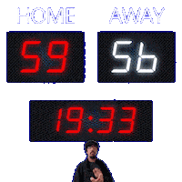 56 Away Sticker