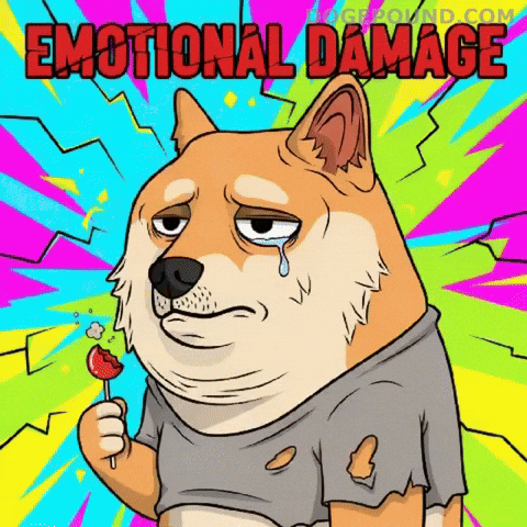 Sad Dog GIF by Doge Pound