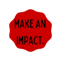 texastechsocialfundraising impact ttu make an impact ttus Sticker