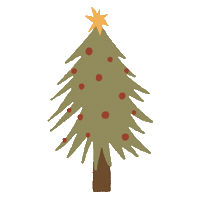 Christmas Tree Sticker
