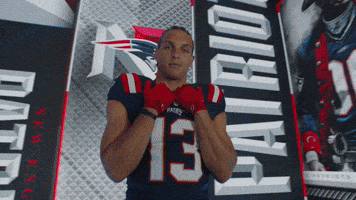 Mack Hollins Yes GIF by New England Patriots