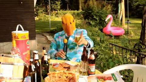 ingo-ohne-flamingo giphygifmaker party celebrate drink GIF