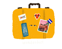 fashion travel Sticker by Tuz