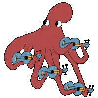Round 6 Loop Sticker by Bela Unclecat