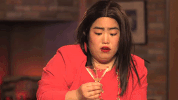 comedy drinking GIF