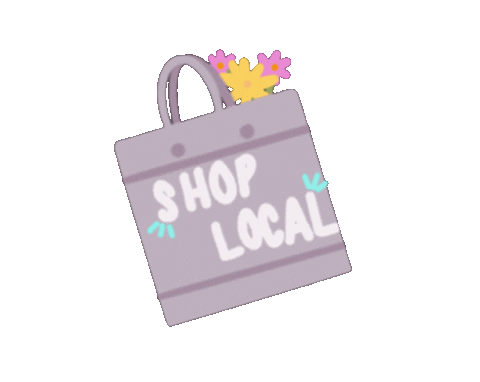 Flowers Shopping Sticker