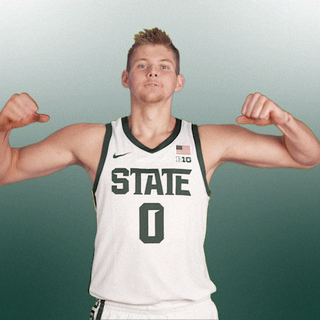 Msu Msubasketball GIF by Michigan State Athletics