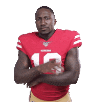 Be Quiet San Francisco Sticker by NFL