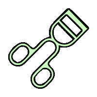 Eyelash Curler Sticker by Oh Lala Cali