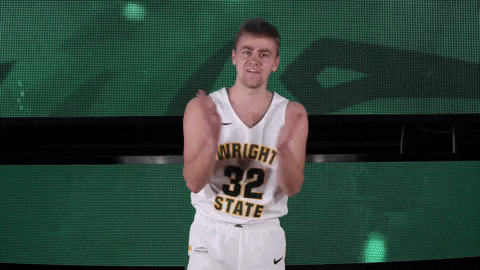Ncaa Sports Sport GIF by Wright State University Athletics