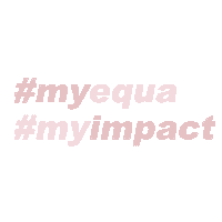 Hashtag Impact Sticker by EQUA