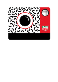 TAGHeuer retro vintage 80s picture Sticker