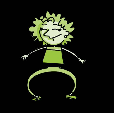 margoi happy workout yay gym GIF
