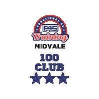 100 Club F45 Sticker by f45trainingmidvale
