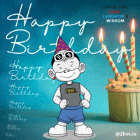 Happy Birthday GIF by Zhot