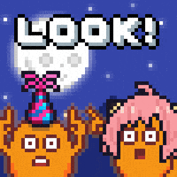 Look Pointing GIF by Potatoz by 9GAG