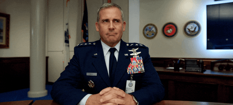 Steve Carell Ok GIF by Space Force