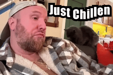 Relaxing On The Couch GIF by Mike Hitt