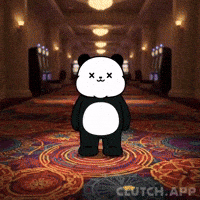 Walking In Like On My Way GIF by Kanpai Pandas