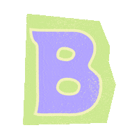 B Sticker