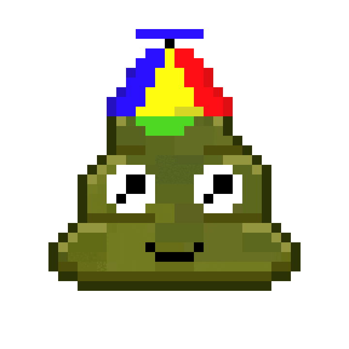 Art Shitting Sticker by Poopies.io