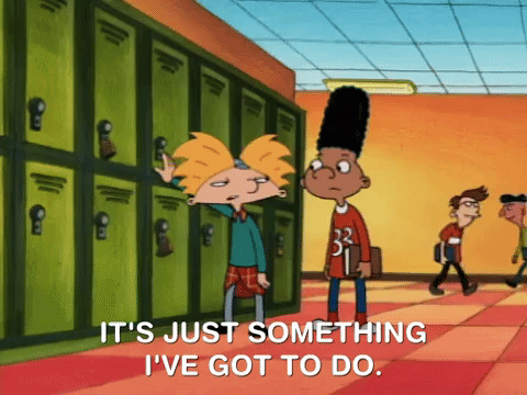 hey arnold nicksplat GIF