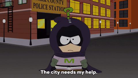 kenny mccormick costume GIF by South Park 