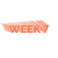 Week 7 Sticker by Stef Moss