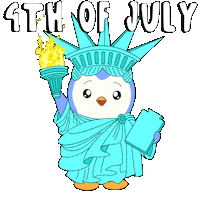 United States Penguin Sticker by Pudgy Penguins